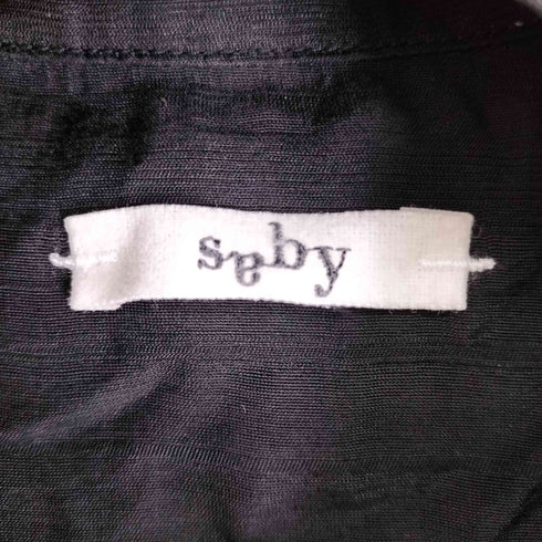 サバイ saby レーヨン混 L/S カウボーイ 開襟シャツ メンズ  3